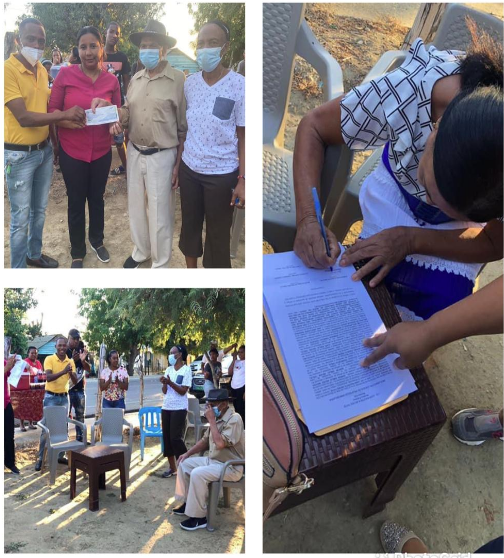 Junta Municipal realiza compra de terreno para construcción de parque en Río Viejo.