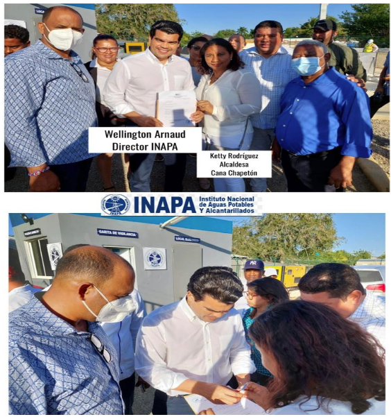 Alcaldesa de Cana Chapetón hace solicitud de oficina de INAPA y le es aprobada de inmediato