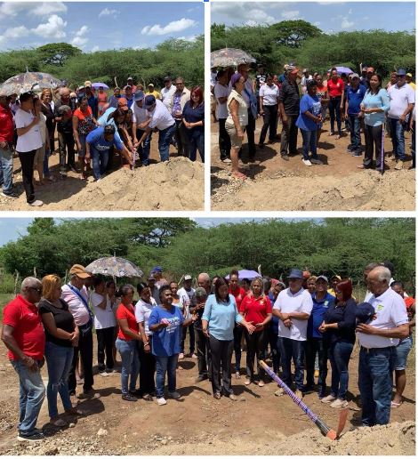 primer picazo para construcción de club en la Yagüita.