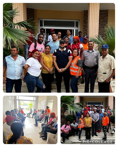 Alcaldesa se reúne con diversas autoridades debido al asueto de Semana Santa 2024.