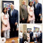 Alcaldesa y Autoridades se Reúnen con el Ministro Administrativo de la Presidencia.