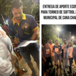 Junta Municipal de Cana Chapetón realiza Entrega de Aporte Económico a Organizadores para Torneo de Sóftbol.